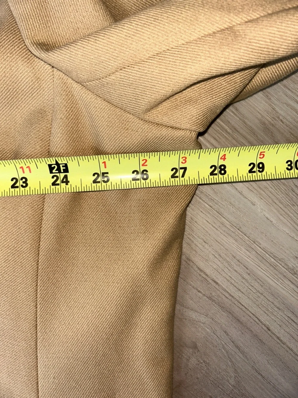 Lands End camel colored